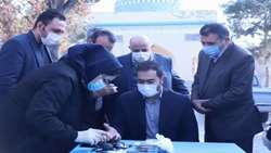 برپایی ایستگاه سلامت در مراسم ورزش صبحگاهی شهر قیام دشت